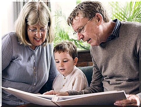 grandparents and grandson