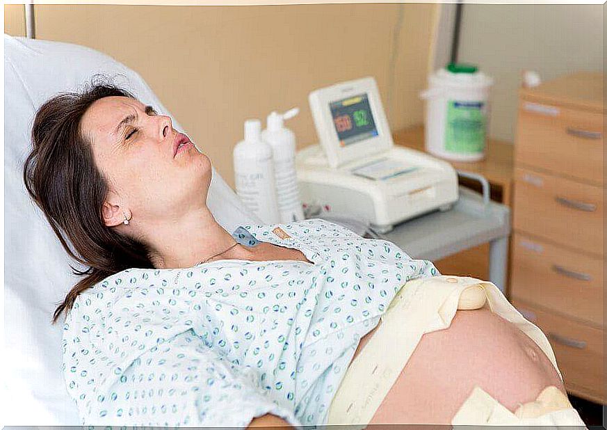 Hemorrhoids during childbirth