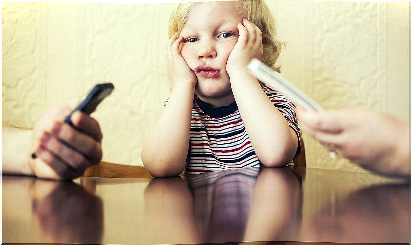 Your cell phone addiction is bad for your child